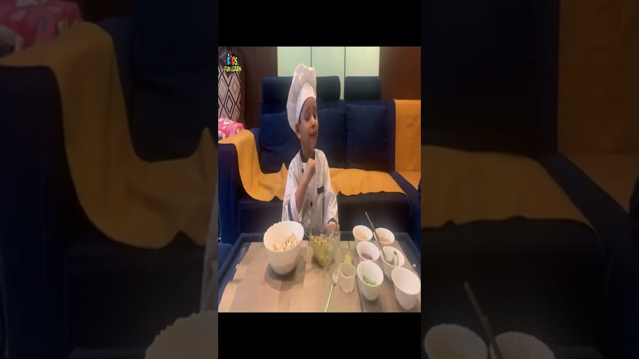 Learn how to make tangy foxnuts with kid chef #shorts