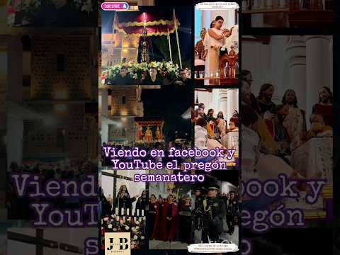 Pregón semanatero Santa fe de Antioquia 2026 #reels  #semanasanta #semanamayor #iglesiacatolica