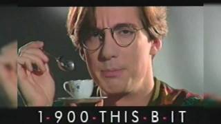 The "party tracker" line would recommend nightclubs in the Los Angeles area for you based on what kind of club you were looking for. Why they used such a nerdy pitchman for this proto-Yelp, I have no idea.