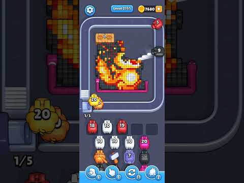 Pixel Flow Level 2755 Walkthrough