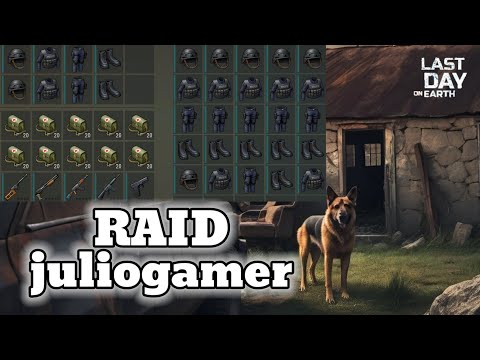 RAID juliogamer | SUICIDE TRICK | LAST DAY ON EARTH V.1.25