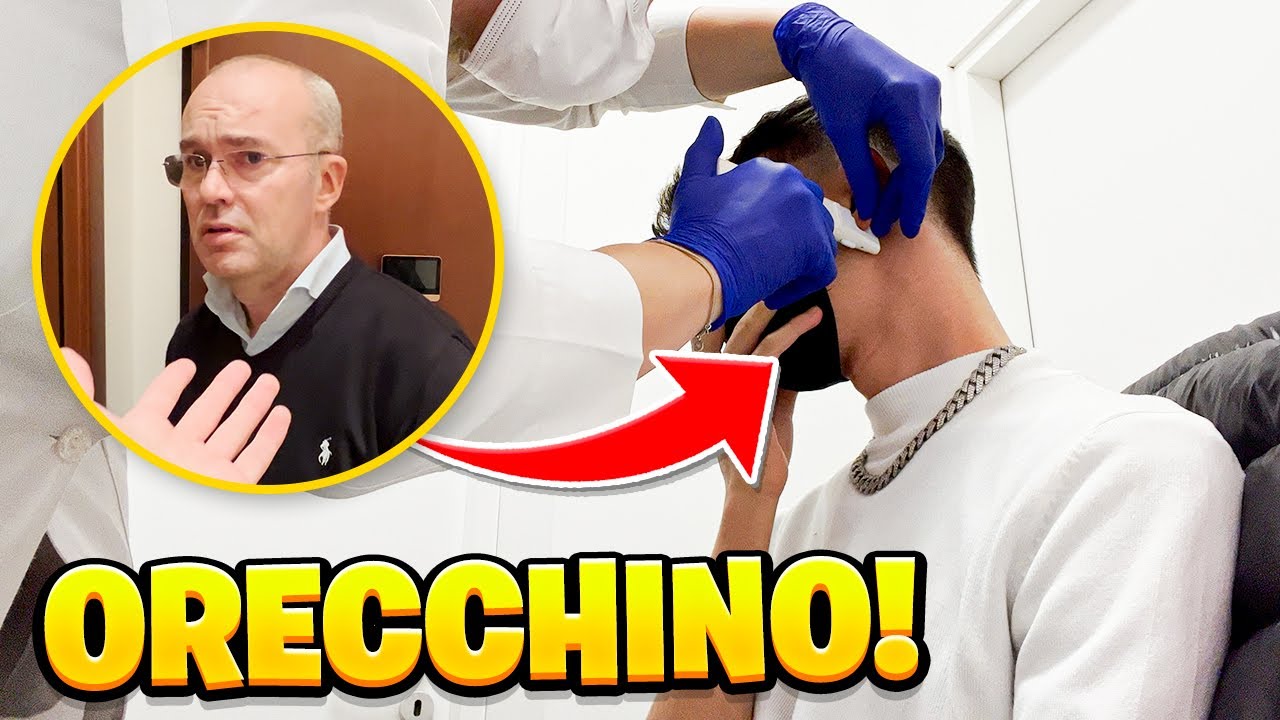 PAPÀ HO FATTO l'ORECCHINO SENZA DIRTELO! *REAZIONE ASSURDA*