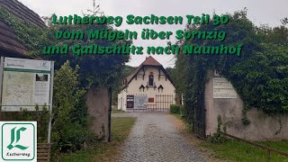 Lutherweg Sachsen Teil 30 vom Mügeln über Sornzig und Gallschütz nach Naunhof