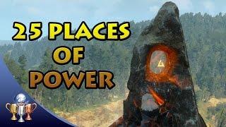 Download lagu The Witcher 3 - ALL Places of Power in White Orchard, Velen, Novigrad, Skellige &  Kaer Morhen mp3