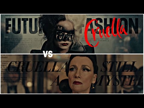 Cruella de vil vs Baroness von Hellman | The World Fashion Competition | Cruella (2021)