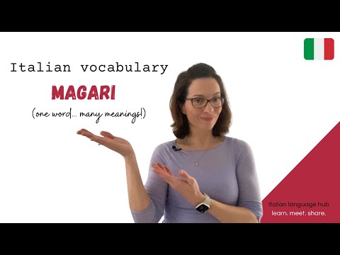 When to use MAGARI and FORSE - Learn these Common Italian Words and use them in your conversations!