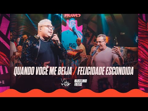 Quando Você Me Beija / Felicidade Escondida - Vitor Limma e Marcelinho Freitas - Coleção de Pagodes