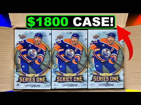 1 IN 27 CASES PULL OFF RIP! - Opening a 12 Box Case of 2025-26 Upper Deck Series 1 Hockey Hobby