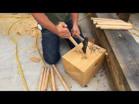 A Timber Frame Vlog #42: Putting the Final Bent Together