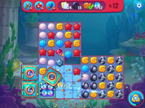 Fishdom Hard level 7865 no boosters フィッシュダム ハード [Friend's]