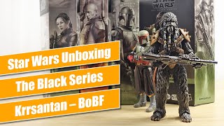 Krrsantan (The Book of Boba Fett) Black Series 6" Figure - Star Wars Unboxing