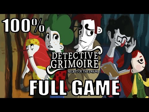 Detective Grimoire 100% Full Gameplay Walkthrough + All Achievements (No Commentary)