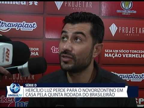Hercílio Luz perde para o Novorizontino
