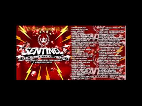 Sentinel - Dancehall Mixes Vol. 20 - Diamonds Conscious Selection Mix CD 2010 Preview