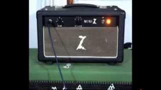 Video thumbnail for DR Z Mini Z head guitar amplifier with Fender Stratocaster by aryo aditomo