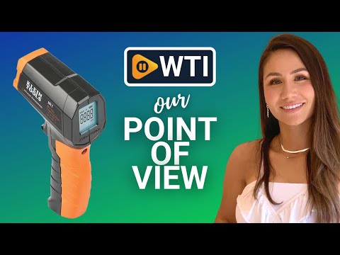 Klein Tools IR1 Infrared Thermometer - WTI product video review