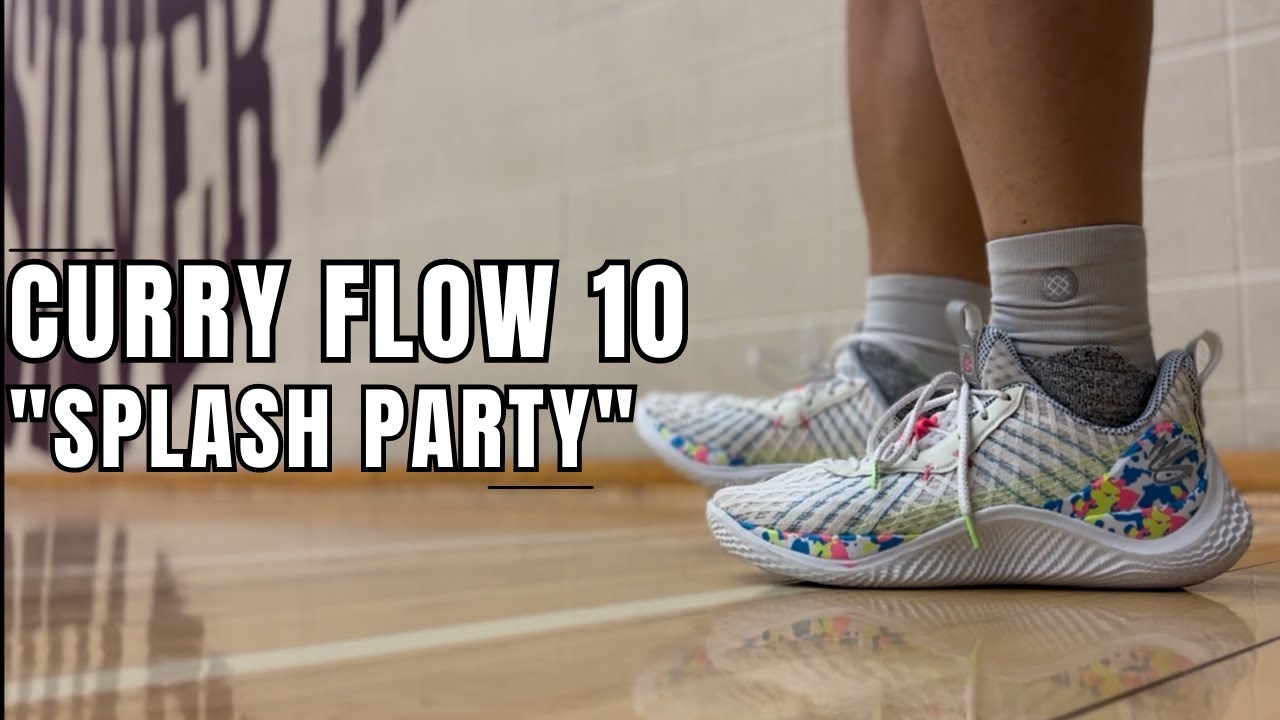 Under Armour Curry Flow 10 "Splash Party" Performance Review | Best Flow Yet!