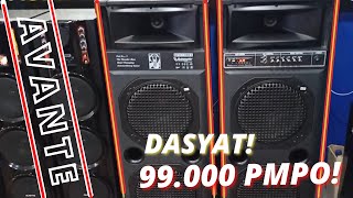 Download lagu Tes Speaker Aktif  Avante King Cobra GILA! 99.000 PMPO WATT!!! | Unboxing dan review speaker avante mp3 Download lagu Tes Speaker Aktif  Avante King Cobra GILA! 99.000 PMPO WATT!!! | Unboxing dan review speaker avante mp3