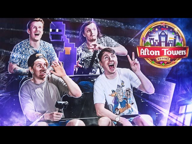 Alton Towers Vlog June 2023 w/ 8-BitRyan, DAGames & Baz