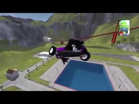 Shredding RC Toy Car Jumping In Pool 3D Drive Car Best Android Gameplay Video By BeamNG drive