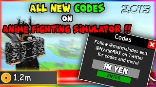 Anime Fighting Simulator Code Wiki