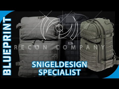 Snigel Specialist Backpack - Einsatzruck mit zahlreichen Features und Erweiterungsmöglichkeiten