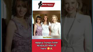 VIRAL: Melania Trump’s Sister REVEALED After 20 Years!🕵️‍♀️ #MelaniaTrump #TrumpFamily #ViralShorts