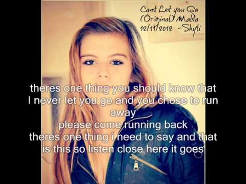 Shyli - cant let you go (lyrics)