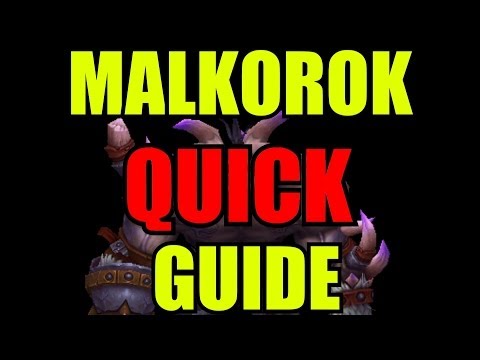 Quick Guide Malkorok Siege of Orgrimmar SoO Raid Boss WoW MoP