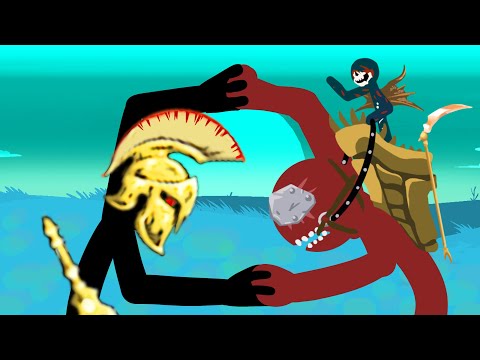 GOLDEN GIANT vs KAI RAIDER - Epic New Faction in Stick War Legacy!