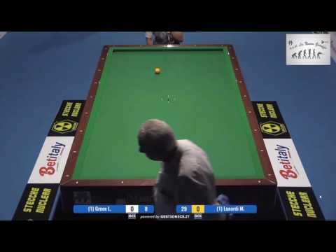 Greco Luca vs Lunardi Maicol | Campionato Italiano Biliardo 2016/2017(Torino)