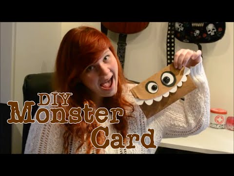 Monster Card | DIY | MacMoustache