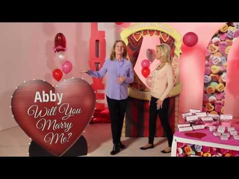 How to Throw a Valentine's Day Party - Custom - Conversation Hearts - Candy Party - Party Supplies