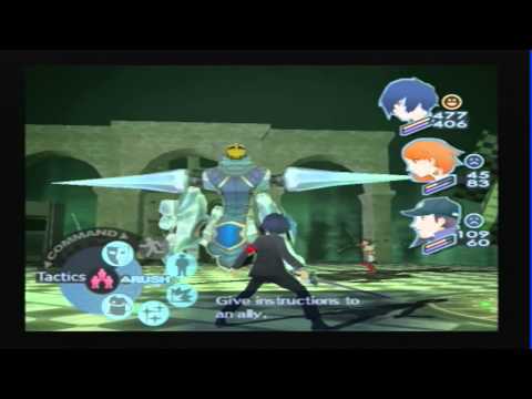 SMT: Persona 3 FES - Tartarus Boss Battle - Floor 14 Rampage Drive
