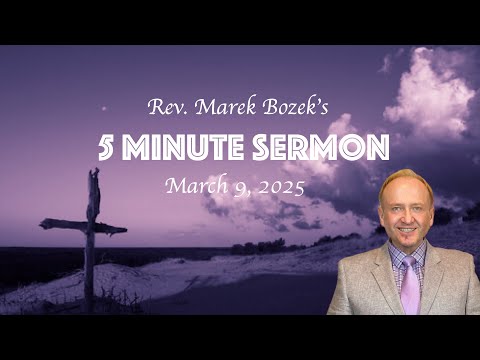 The Wisdom To Know The Difference + 5 Minute Sermon for March 9, 2025