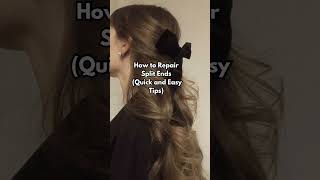 Download lagu How to repair split ends (quick and easy tips) #hairtips mp3