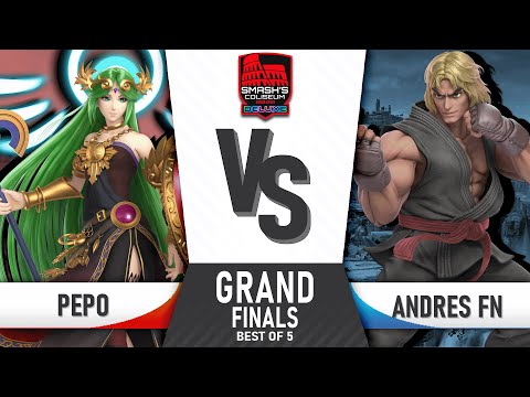 Pepo (Palutena) VS AndresFN (Ken, Terry) Grand Finals, Smash Coliseum DELUXE