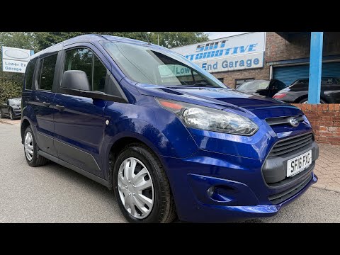 2016 Ford Tourneo Connect 1.5 TDCi Zetec 5 Dr MPV Impact Blue Manual Diesel - Wheelchair Accessible