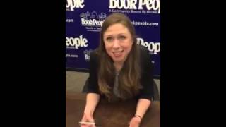 Chelsea Clinton Asked If Her Dad Targets Young Girls