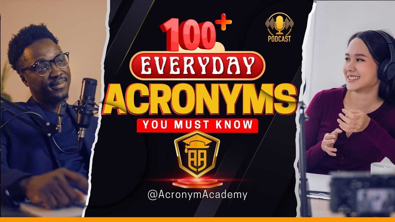 100 Must-Know Acronyms & Abbreviations You Use Every Day Explained | Acronym Academy