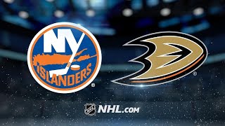 Gibson, Cogliano lead Ducks to 3-2 win against Isles