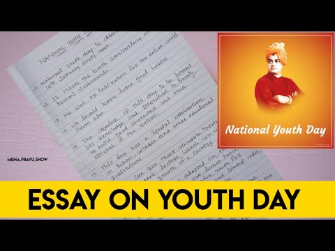 youth day essay writing