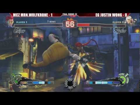 FRXV SSF4AE Grand Finals MCZ MRN WolfKrone vs EG Justin Wong