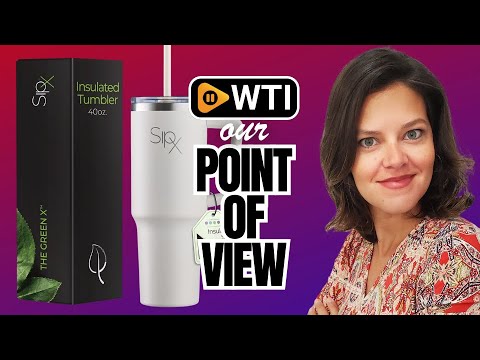 SIPX™ Insulated Tumbler With Lid And Straw - WTI product video review