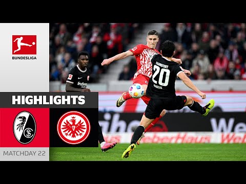 Resumen de SC Freiburg vs Eintracht Frankfurt Jornada 22