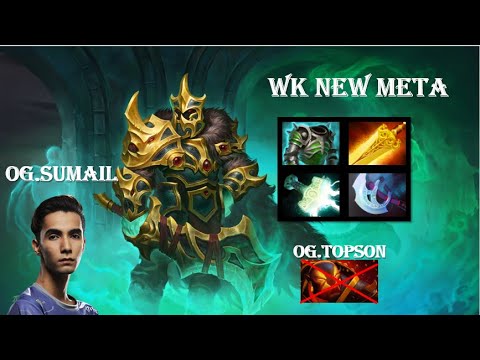 OG.Sumail (Wraith King) New Meta Epic Build VS OG.Topson (Ember Spirit) | Epic Fight (WK)