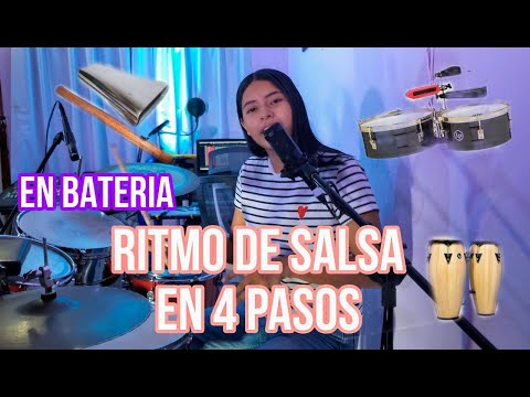 How to Play Salsa Rhythms on the Drums? DRUM TUTORIALS / Jocabed Abrajan