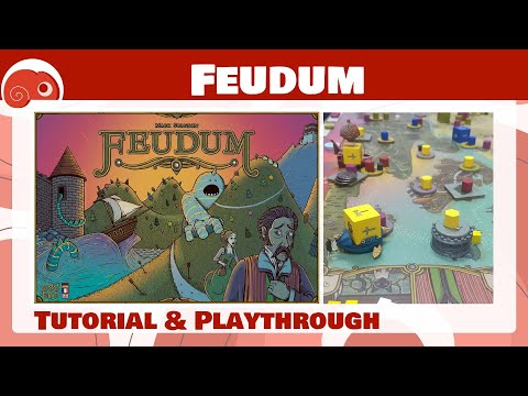 Feudum - 2p - Tutorial e partita completa con discussione finale