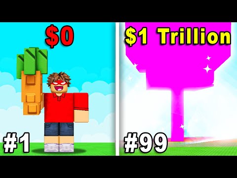 $0 To $1 Trillion ONLY STEALING in Grow A Garden!