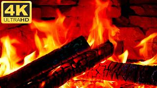 🔥 Stunning Fireplace in 4K Ultra HD 🔥 Crackling Fire Sounds 10 HOURS | Cozy Fireplace Ambience